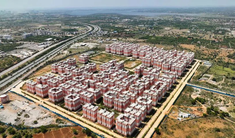 Asia's largest double bedroom township