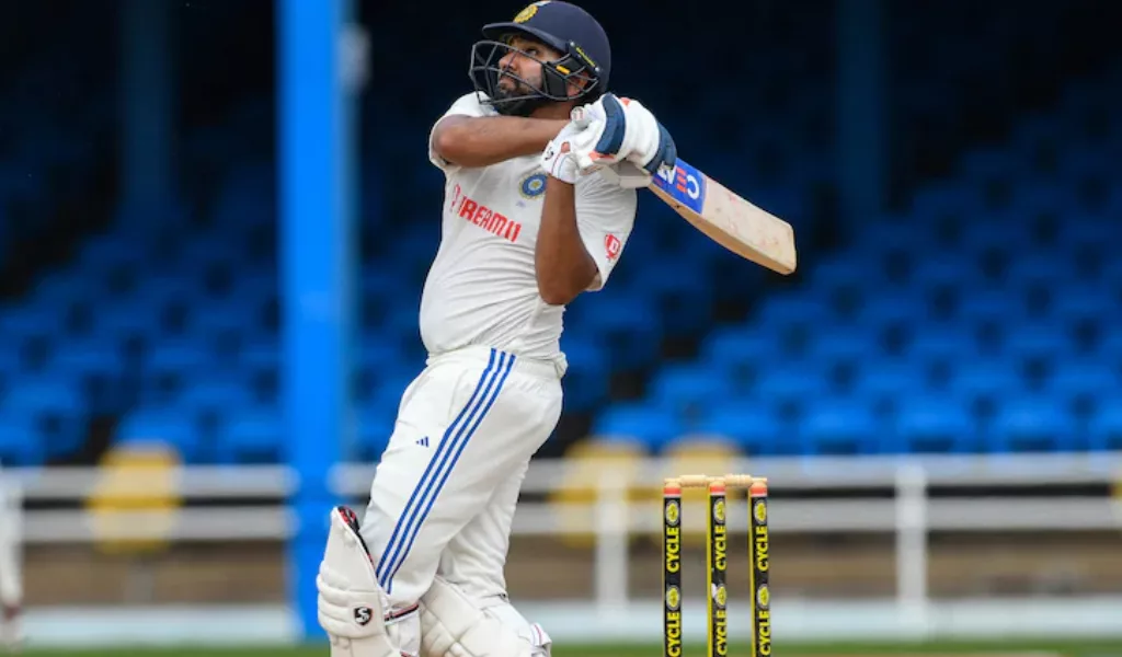 ROHIT SHARMA BECOMES FIRST TEST BATTER 