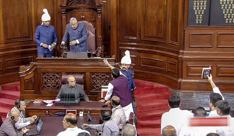 Sanjay Singh suspended from Rajya Sabha for entire monsoon session