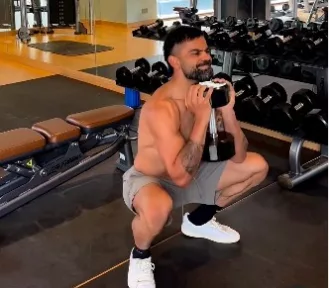 national-sports-cricket-player-virat-kohli-fitness-video-in-gym-viral