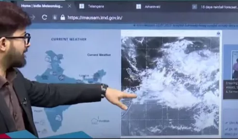 RTV analysing rain alert