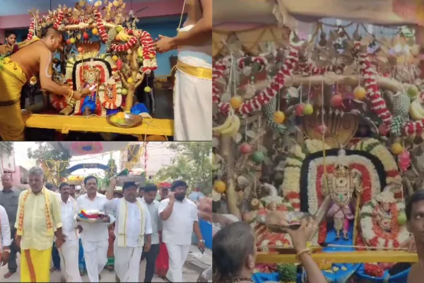 Annual Brahmotsavam of Srikalyana Venkateswara Swamy in splendor