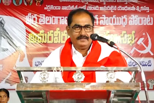 BJP attempt to drive a wedge between Hindus and Muslims: Tammineni Veerabharam
