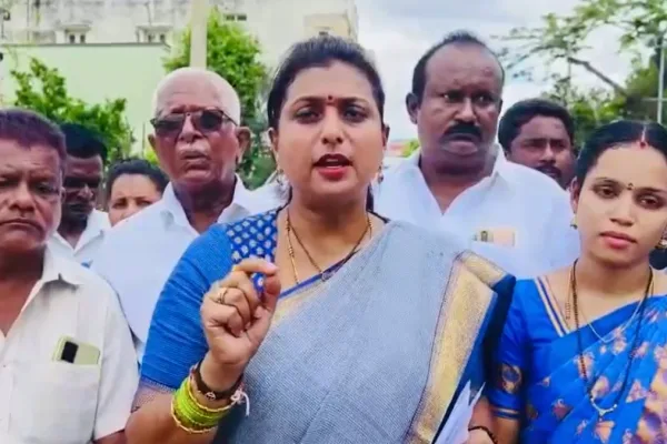Minister Roja said that Brahmani does not know who the real psychos are