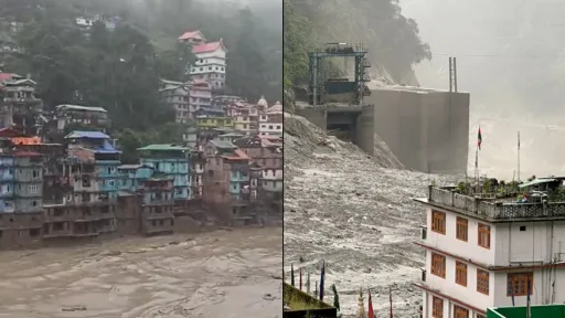 Sikkim Flash Floods jawans among 102 Missing Teesta river 14 people died