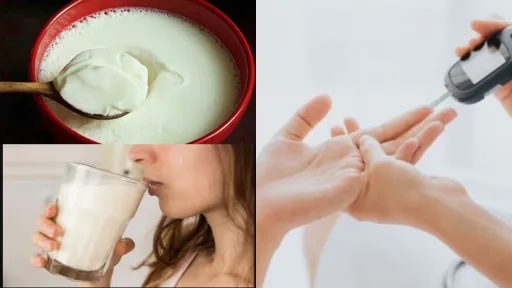 Diabetes patients can eat milk and curd